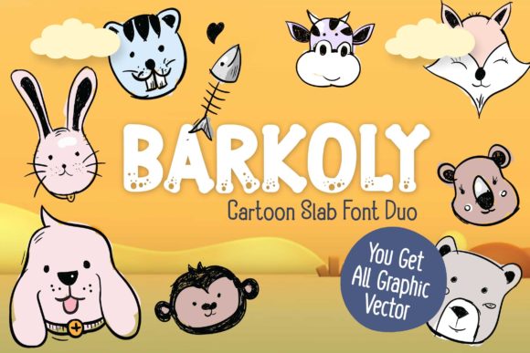 Barkoly Font: A Versatile Typeface for Crafters