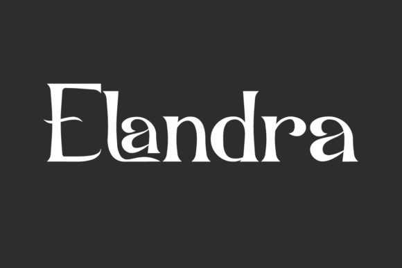 Elandra: A Serif That Earns Its Place in Modern Branding