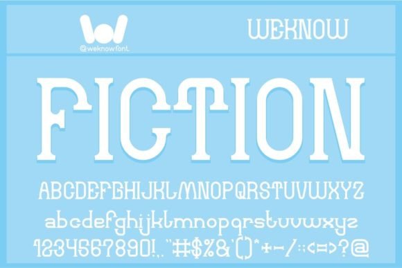 Fiction Serif Font: Elevate Your Campaign Design