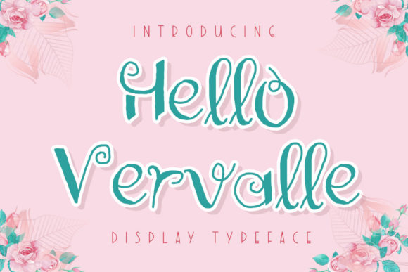 Hello Vervalle: A Serif Typeface for Editorial Charm