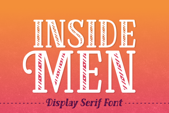 Inside Men: A Serif Font for Editorial Soul