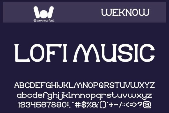 Lofi Music: A Serif Font for Editorial Design