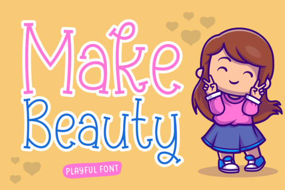 Make Beauty: A Serif Font for Joyful Campaigns