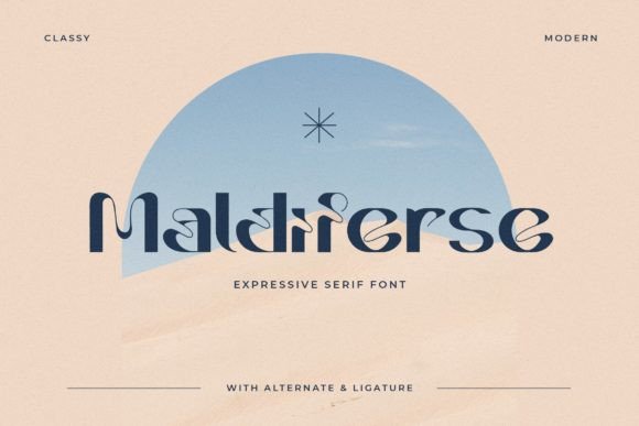 Maldiferse: A Serif Font for Bold Web Headers
