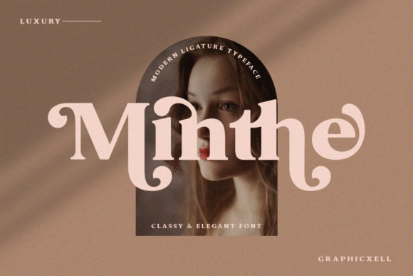 Minthe: A Serif Font for Clear Brand Identity
