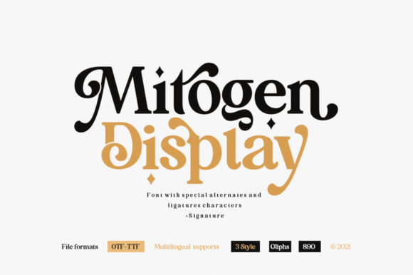 Mitogen Font: A Chic Serif for Modern Web Design