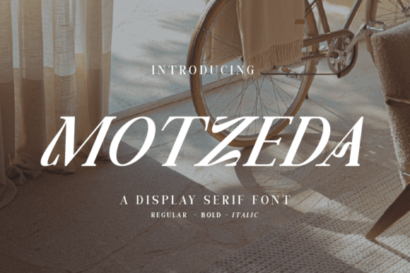 Motzeda: A Serif With Purpose and Presence