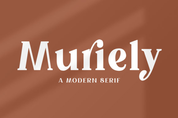 Muriely Serif Font: Bold Clarity for Modern Campaigns