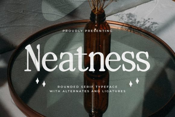 Neatness: The Rounded Serif Font for Crafters