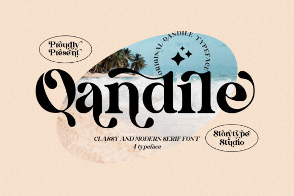 Qandile Serif Font for Bold Web Design
