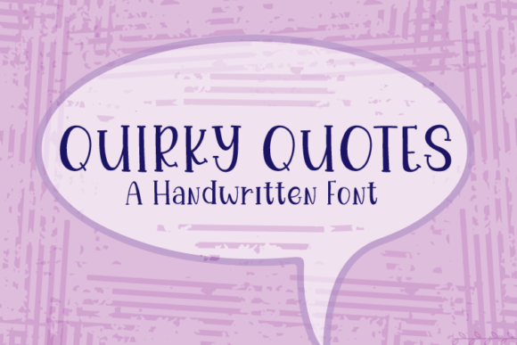 Quirky Quotes: A Serif Font for Bold Campaigns