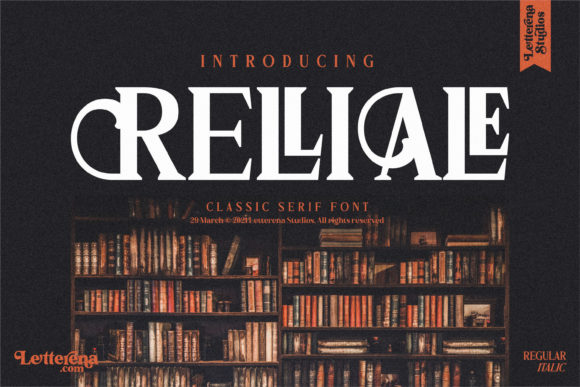 Relliale: A Serif Font That Elevates Brand Identity