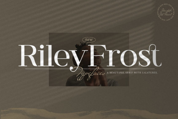 Riley Frost: A Serif Font for Editorial Calm