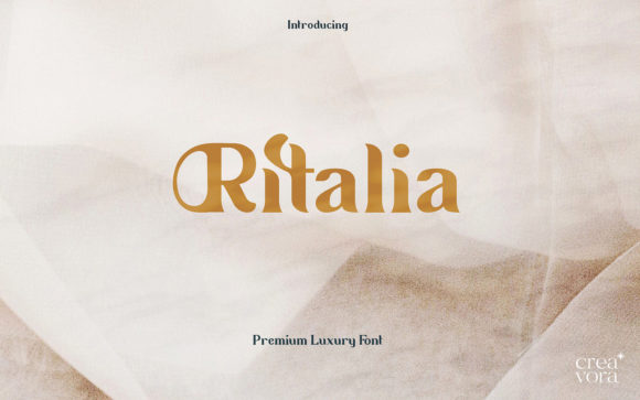 Ritalia: A Premium Serif Font for Branding