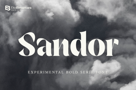 Sandor: A Bold Serif Font for Modern Web Design