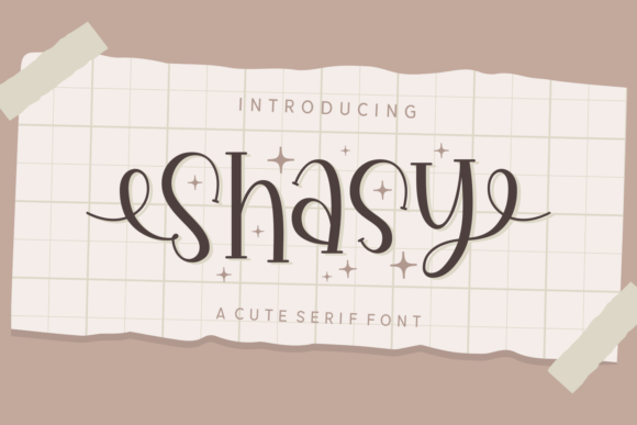Shasy: A Serif Font for Engaging Campaigns