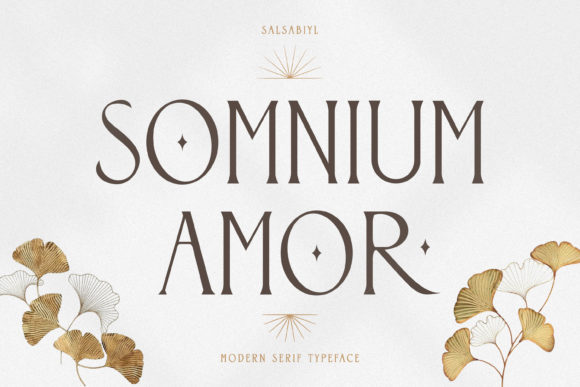 Somnium Amor: The Serif Typeface for Marketers