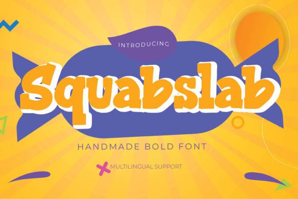 Squabslab: The Serif Font for Bold Marketing