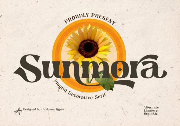 Sunmora: A Bold Serif Font for Modern Web Design