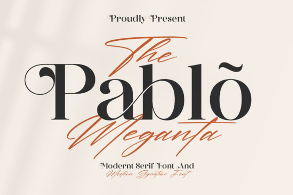 The Pablo Meganta: A Chic Serif Typeface for Branding
