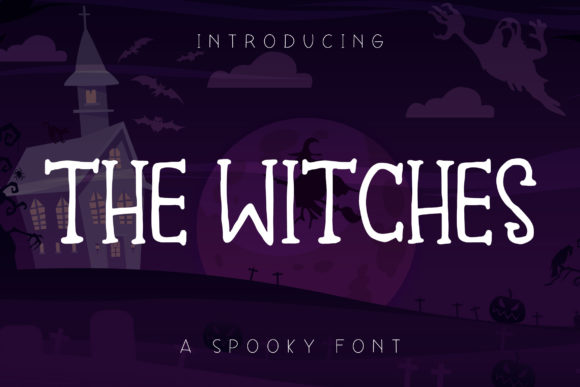 The Witches: A Charming Serif Font for Editorial Design