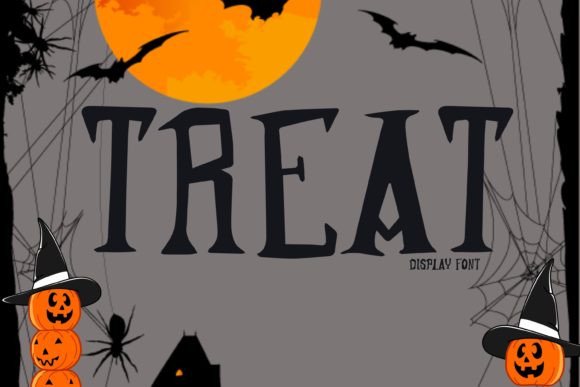 Treat Font: A Spooky Serif for Makers