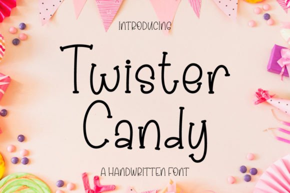 Twister Candy Font for Small Business Branding