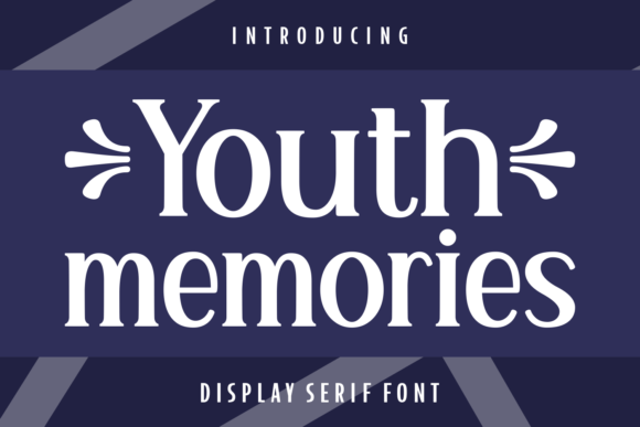 Youth Memories Font: Bold Serif for Web Design